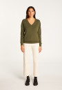 V-neck cashmere sweater - Abel