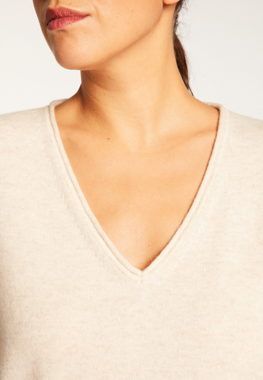 Suéter Cropped de Caxemira - Alex