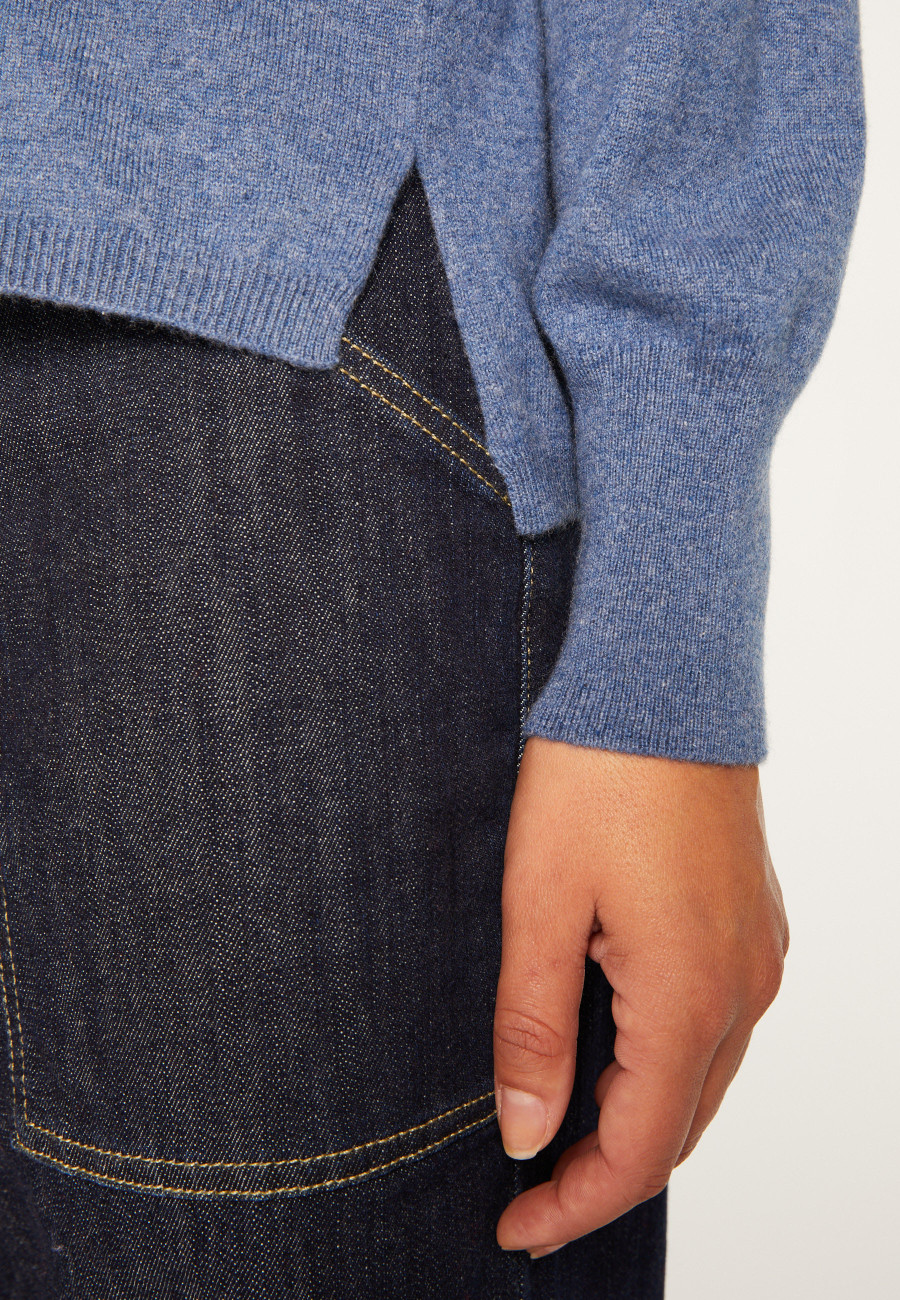 Suéter Cropped de Caxemira - Alex