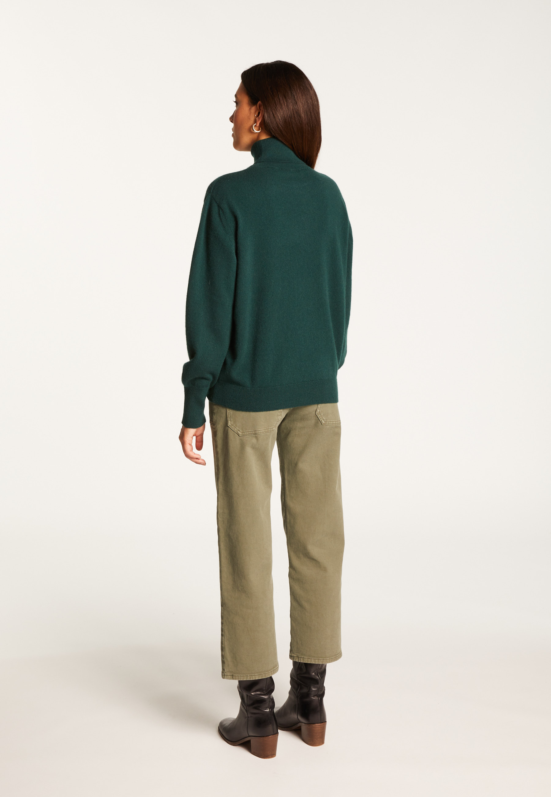 Cashmere turtleneck sweater - Anabelle