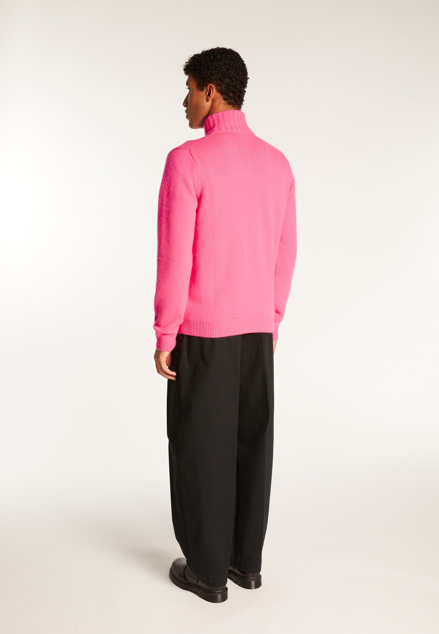 6-ply cashmere trucker sweater - Emiliano duo