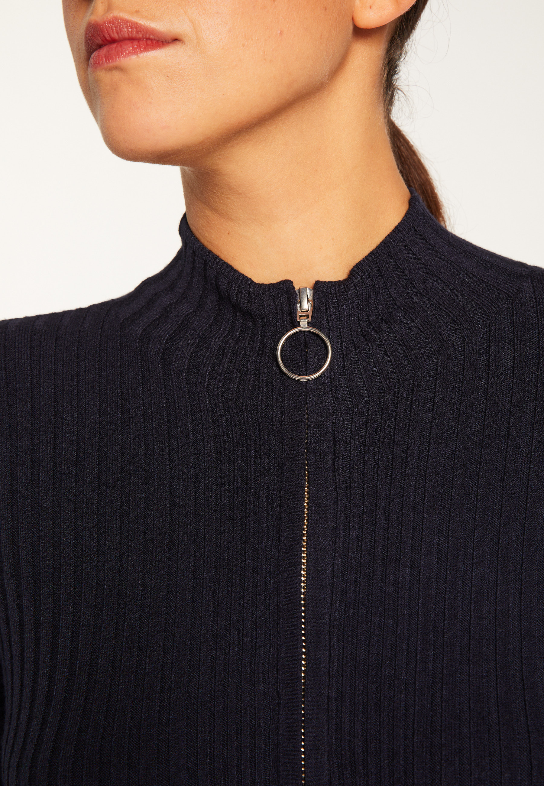 Long dress in wool blend - Renata