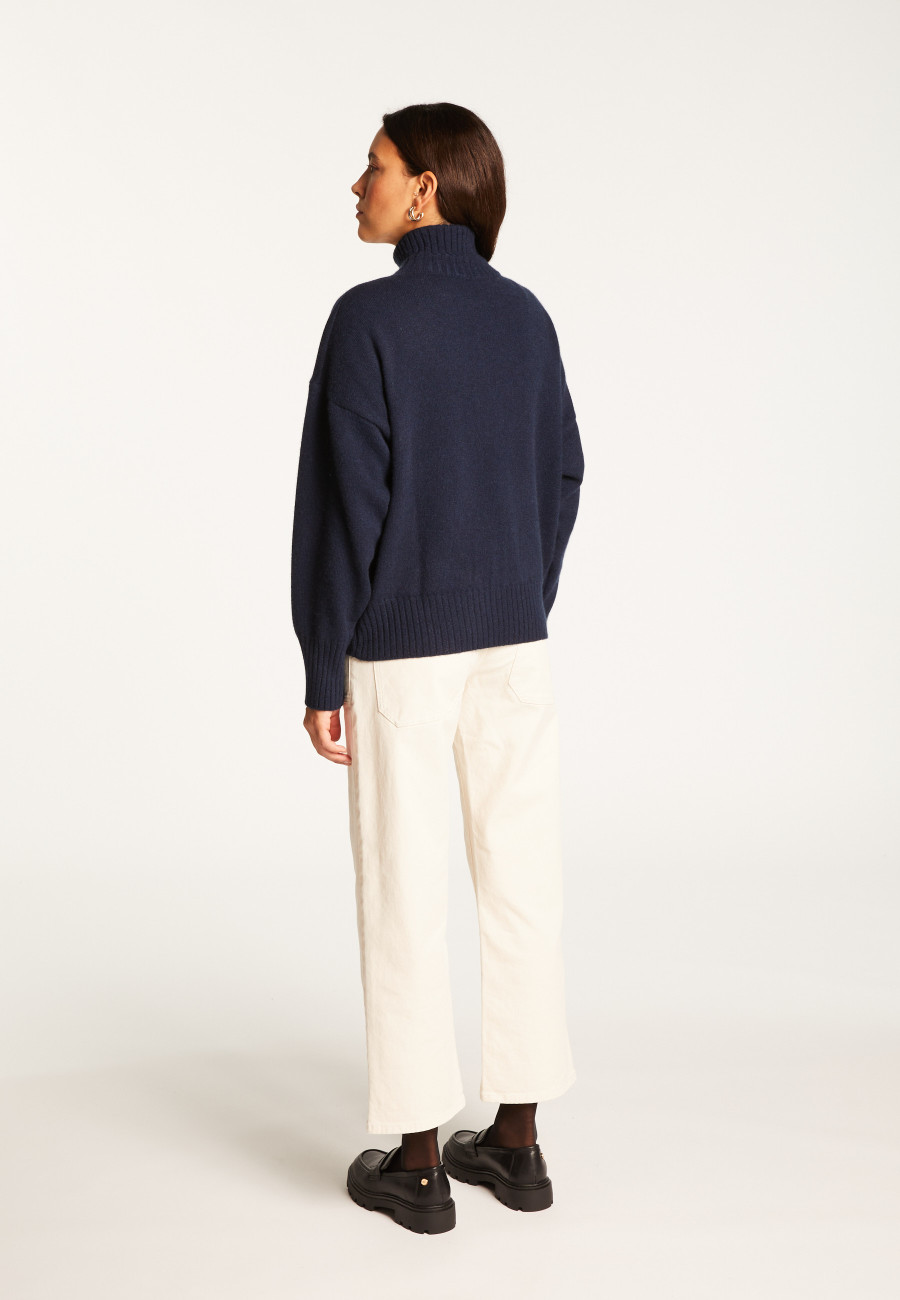 Cardigan de cashmere com zíper - Agnes Duo