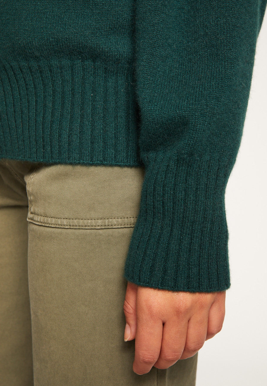 Cardigan de cashmere com zíper - Agnes Duo