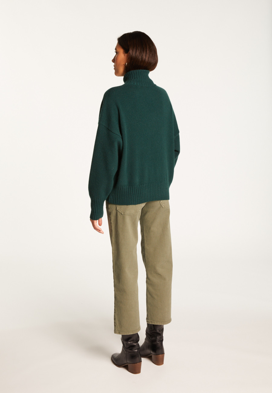 Cardigan de cashmere com zíper - Agnes Duo