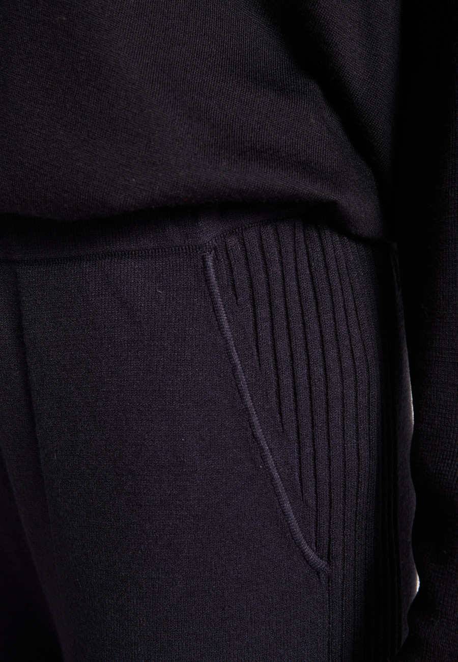 Calças de mistura de lã - Rebecca