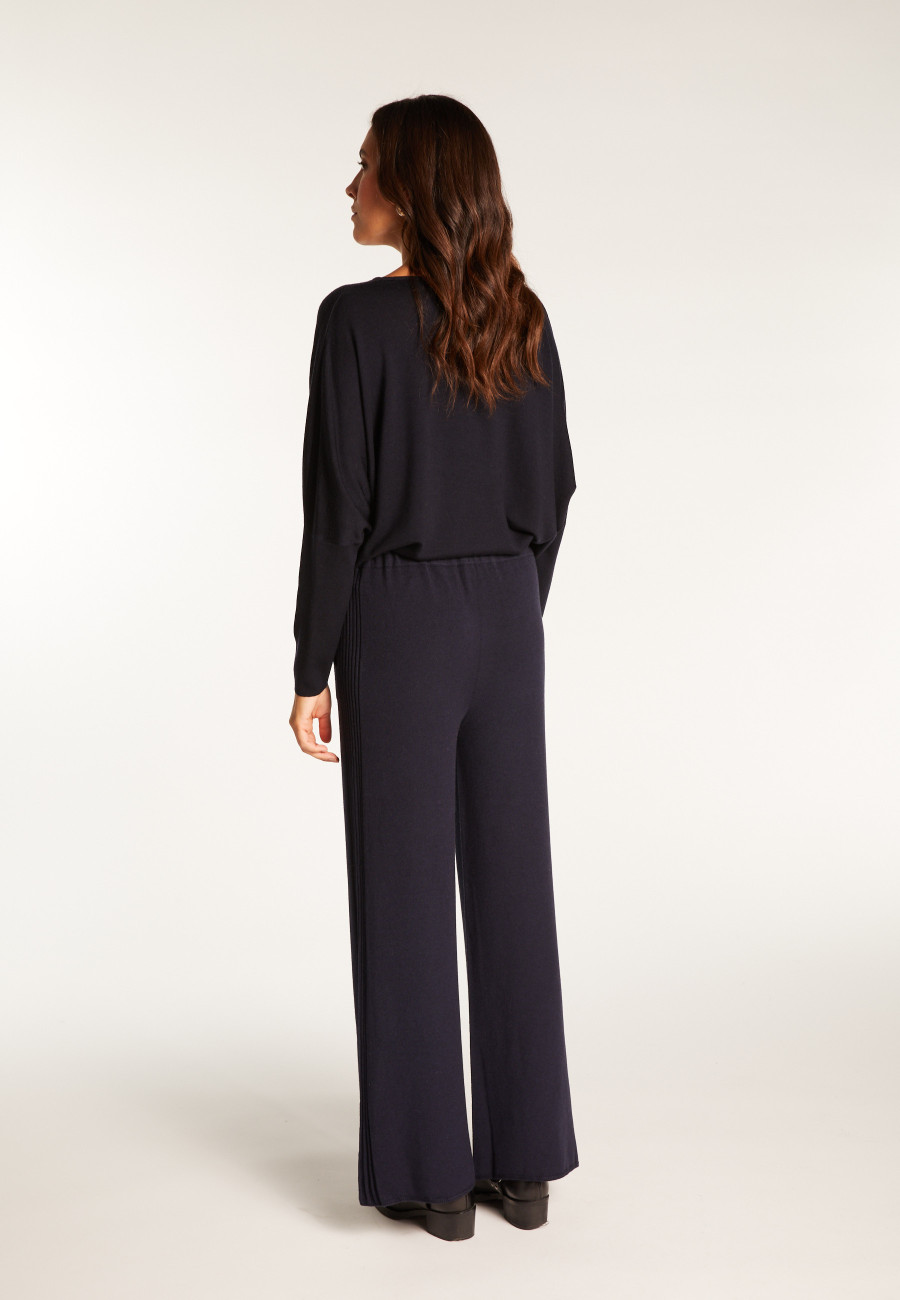 Calças de mistura de lã - Rebecca