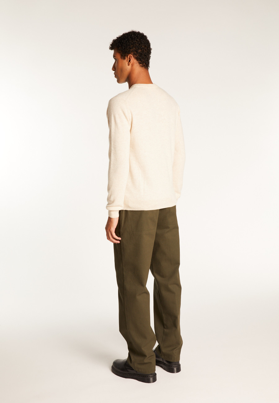 Cashmere V-Neck Sweater - Evann
