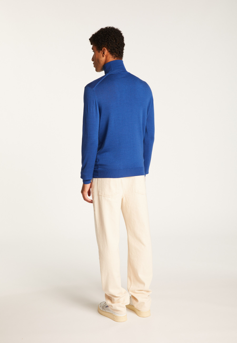 Merino Wool Turtleneck Sweater - Enzo