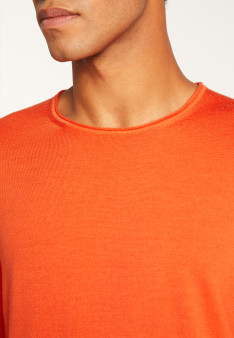 Pull col rond en laine mérinos  - Erin