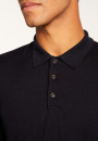 Pull col polo en laine mérinos - Eni