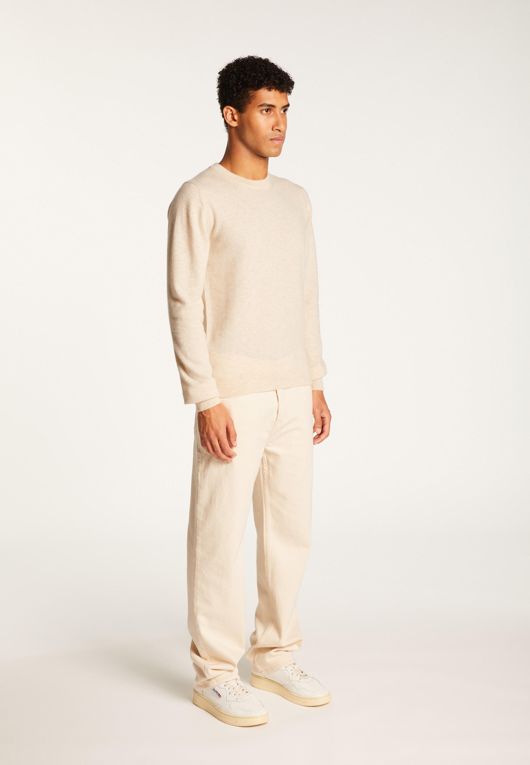 Pull col rond en cachemire - Evain