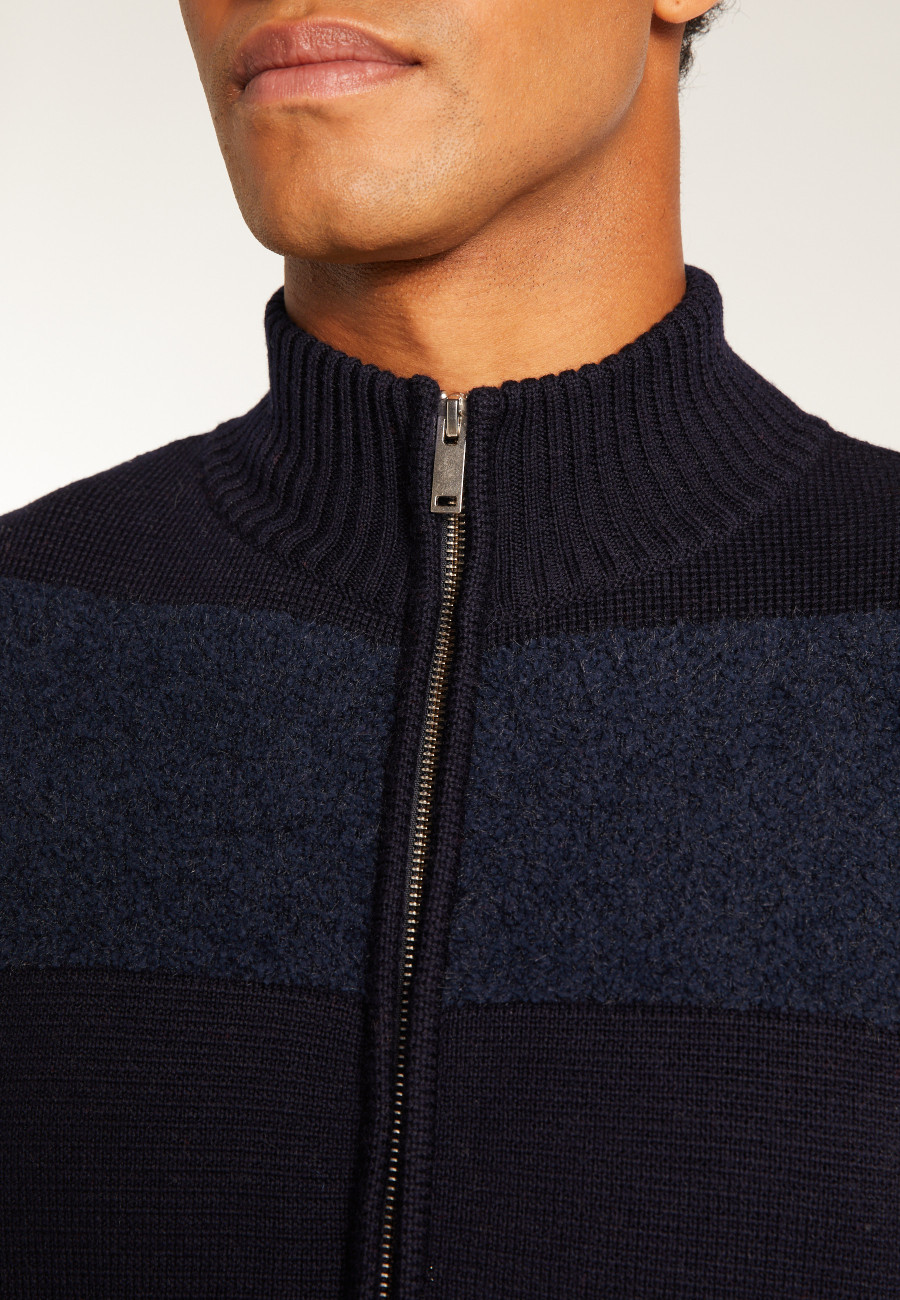 Jaqueta sem mangas de lã merino - Teddy