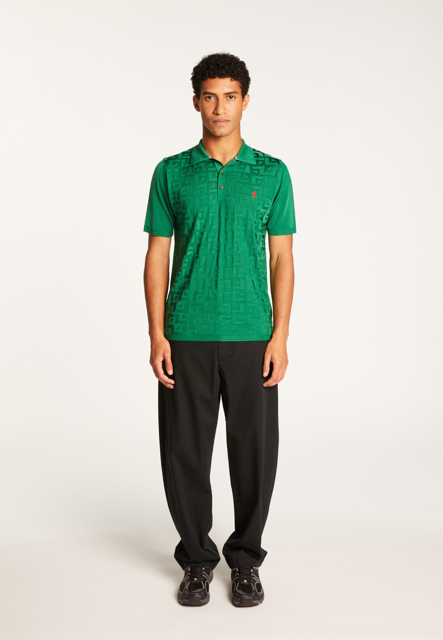 Polo Fil Lumière estampado - Juan