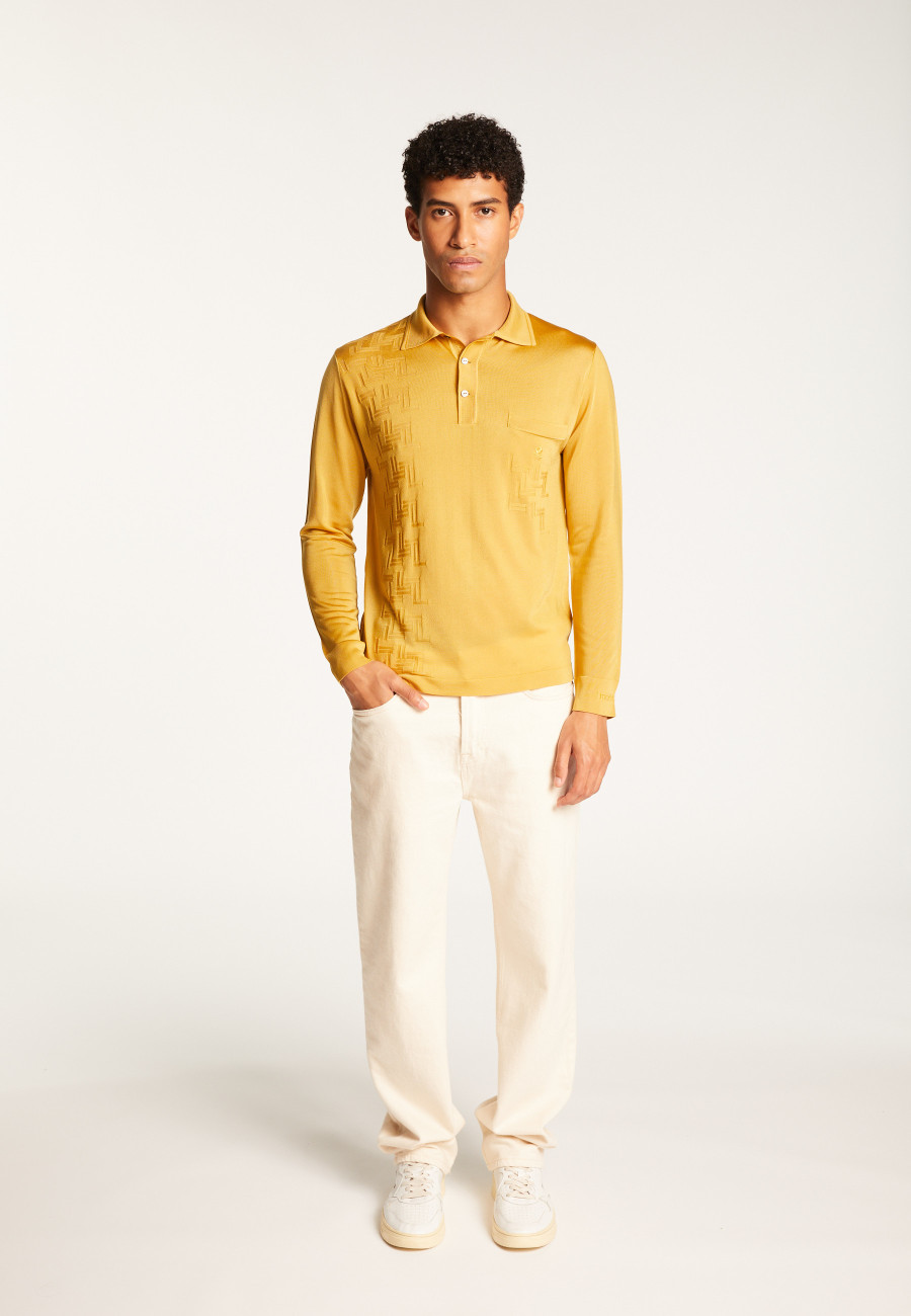 Polo Fil Lumière Padrões geométricos - Sten