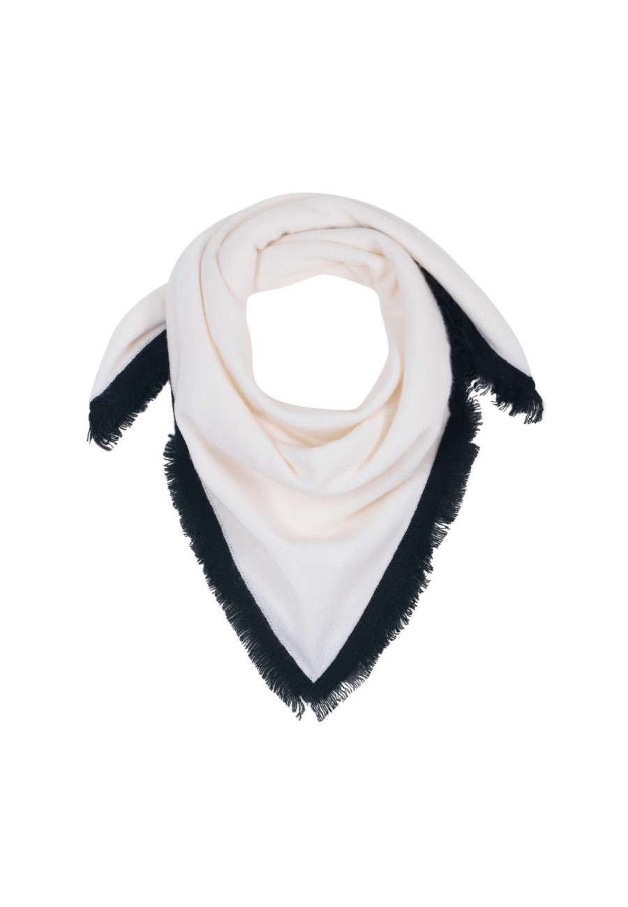 Cachecol unissex de cashmere bicolor - Louisa