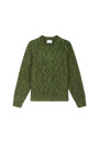 Round neck mohair wool sweater - Vanessa