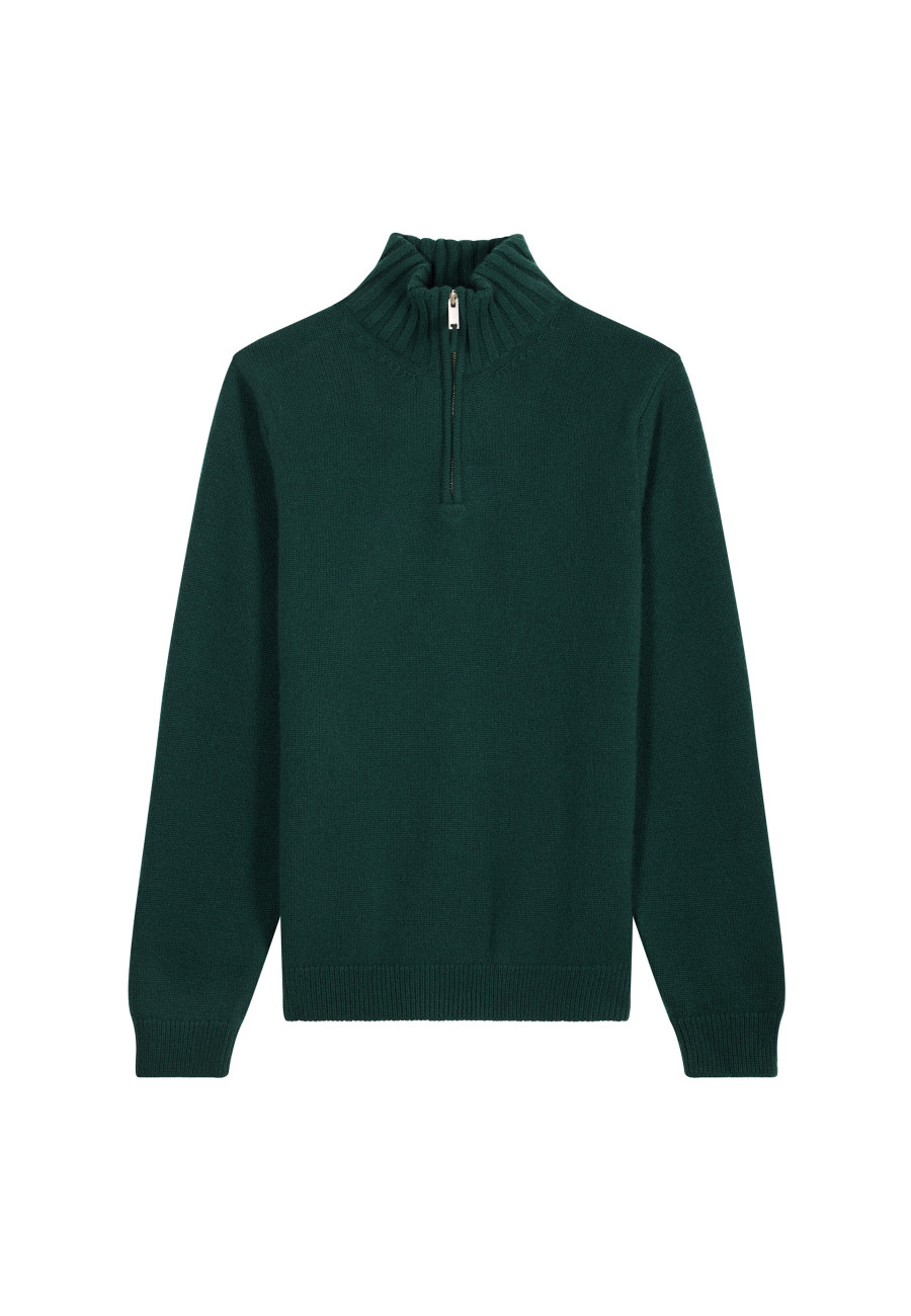 Suéter trucker de cashmere com 6 fios - Emiliano Duo