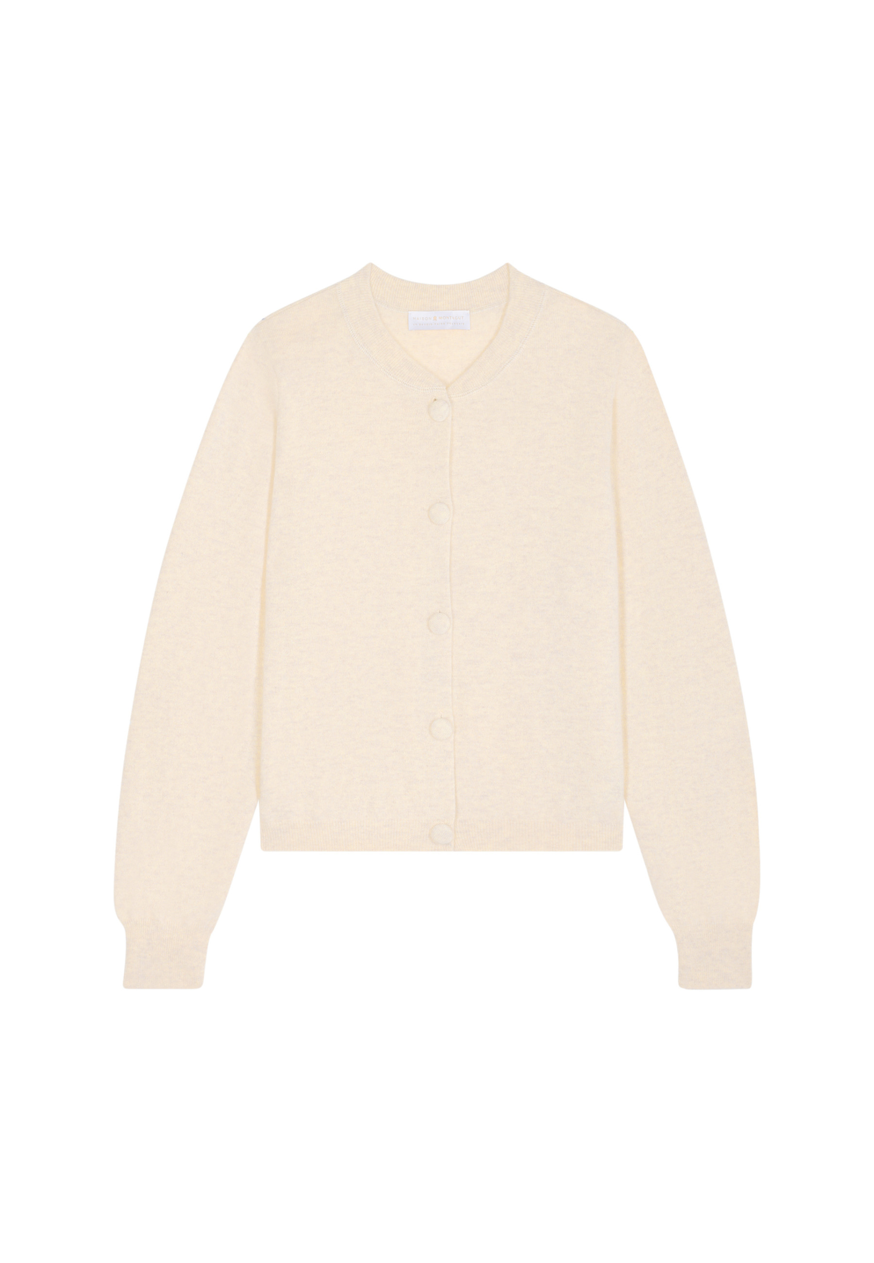 Buttoned cashmere cardigan - Aura
