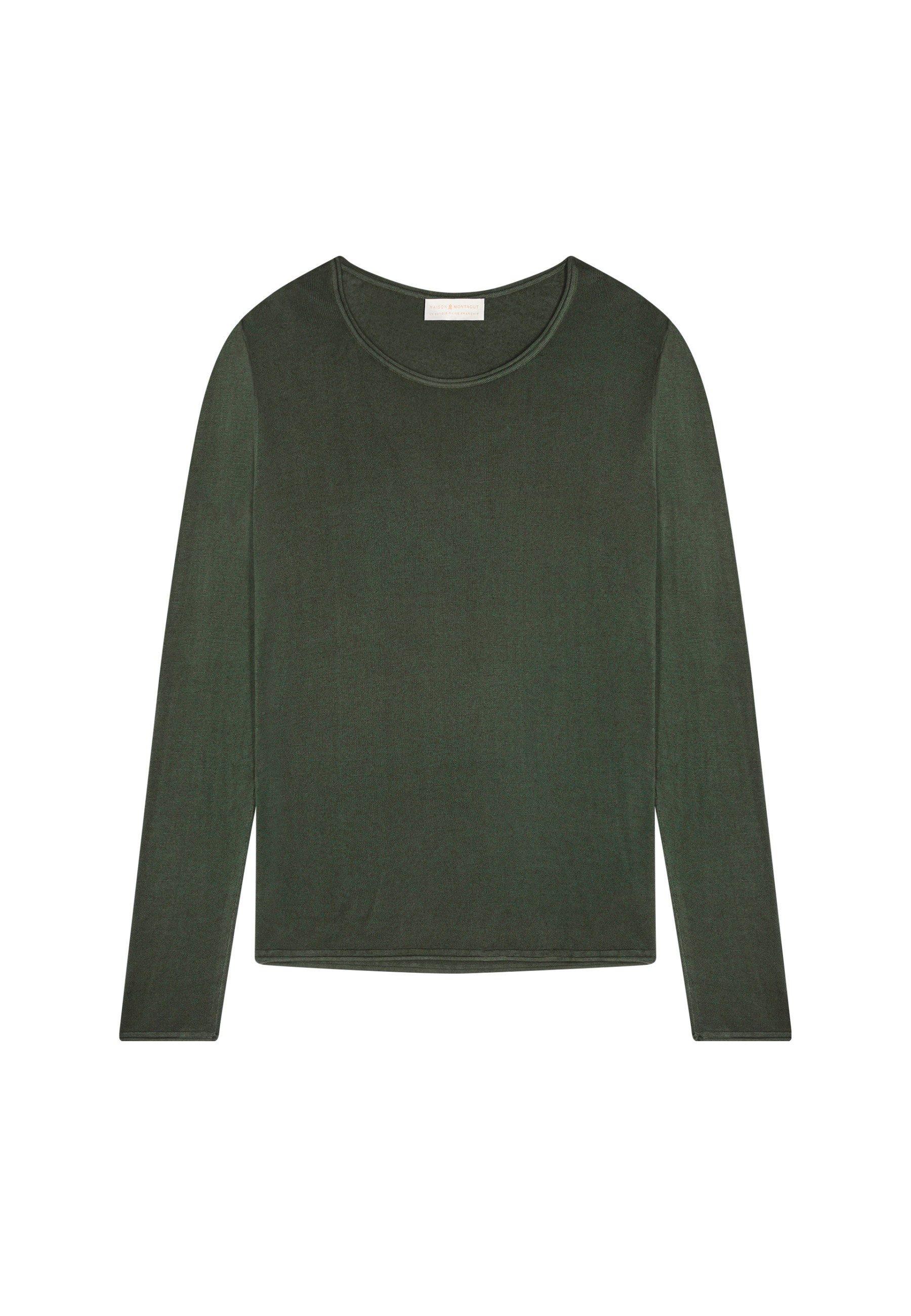 T-shirt col rond en fibre de bambou cachemire - Aemilia 8650