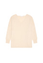 Oversized V-neck sweater in cashmere - Apolline