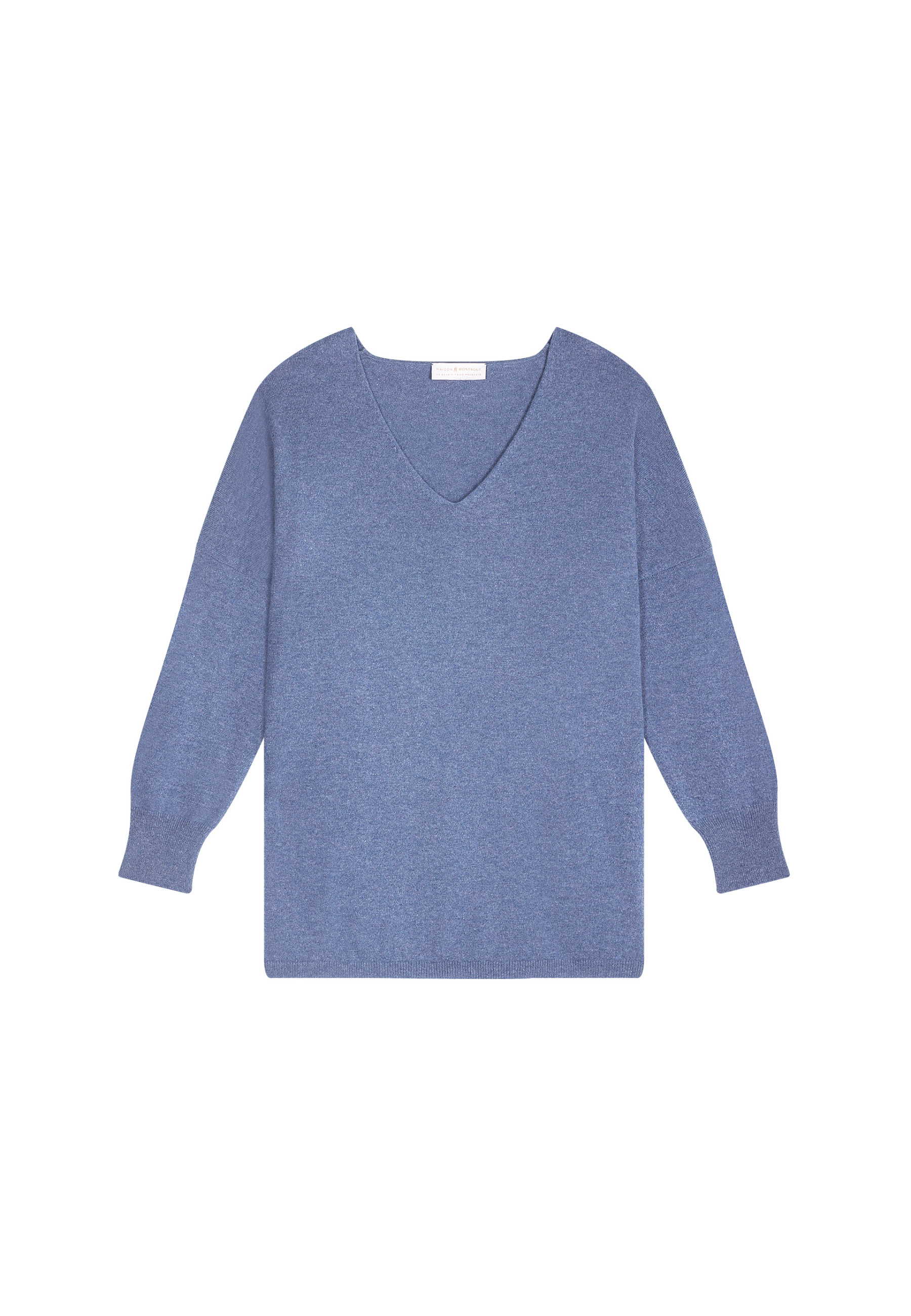 Pull col V oversize en cachemire - Apolline