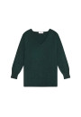 Oversized V-neck sweater in cashmere - Apolline