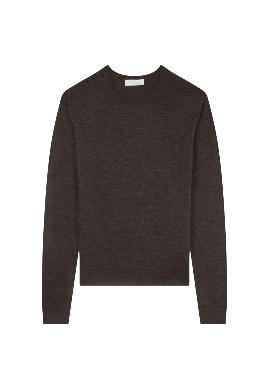Merino Wool Crewneck Sweater - Eddie