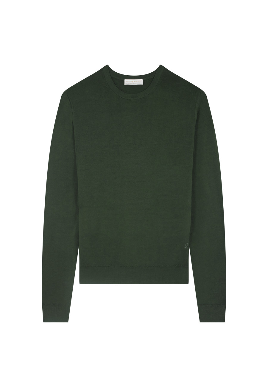Merino Wool Crewneck Sweater - Eddie