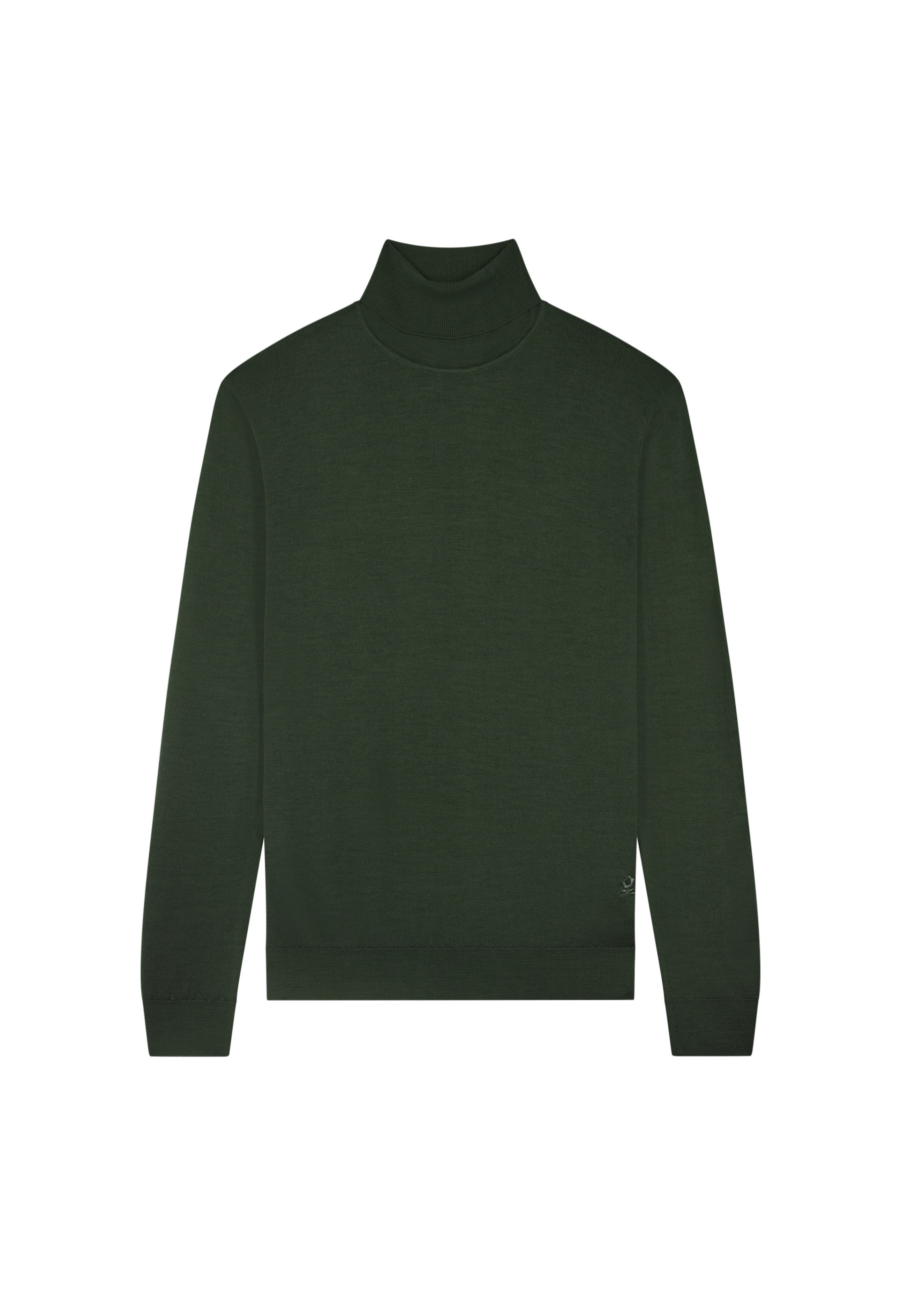 Pull col roulé en laine mérinos - Enzo