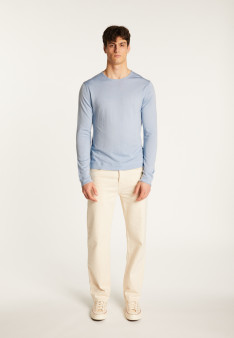 Merino wool crew neck sweater - Erin