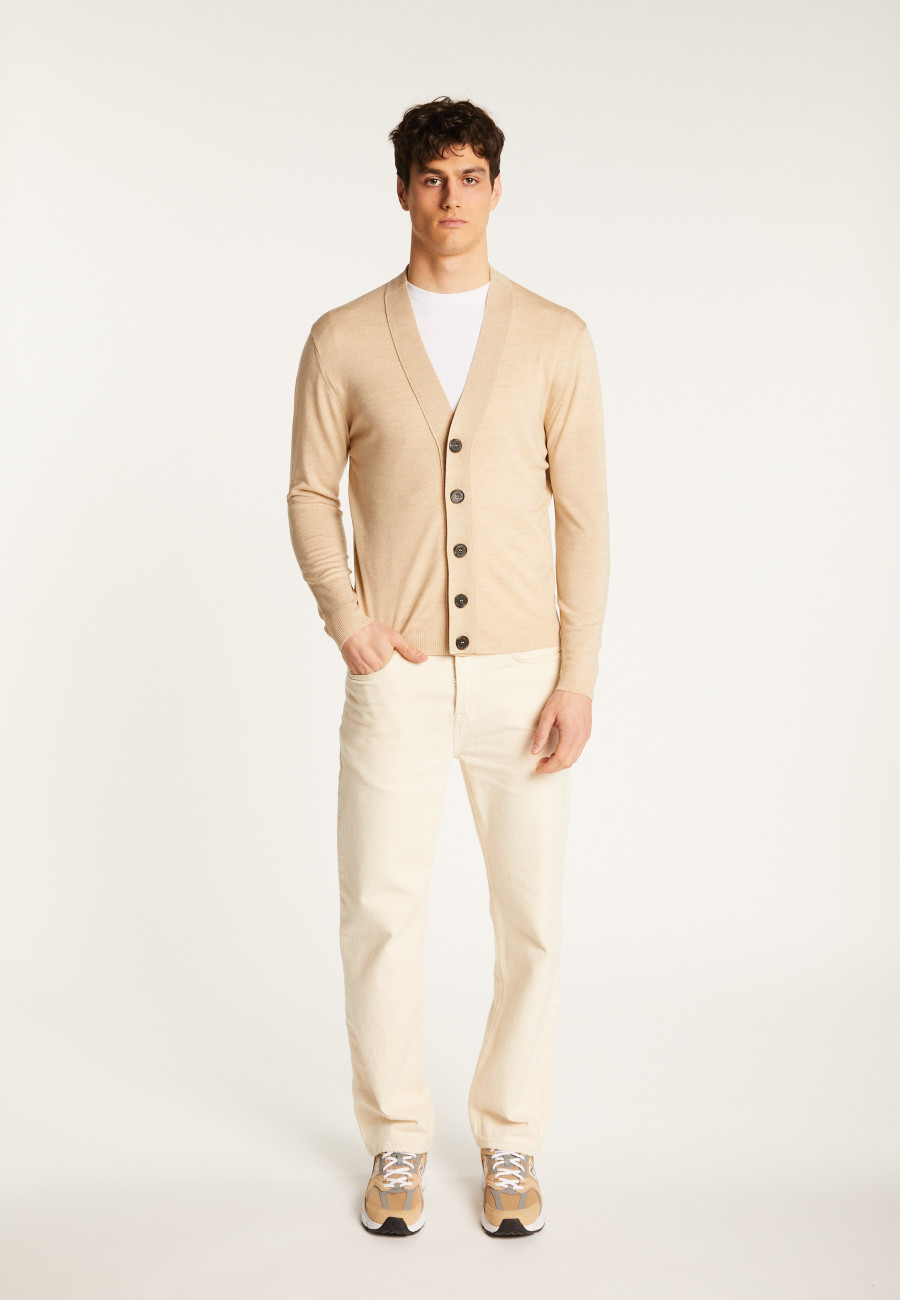 Cardigan de lã Merino - Eugène