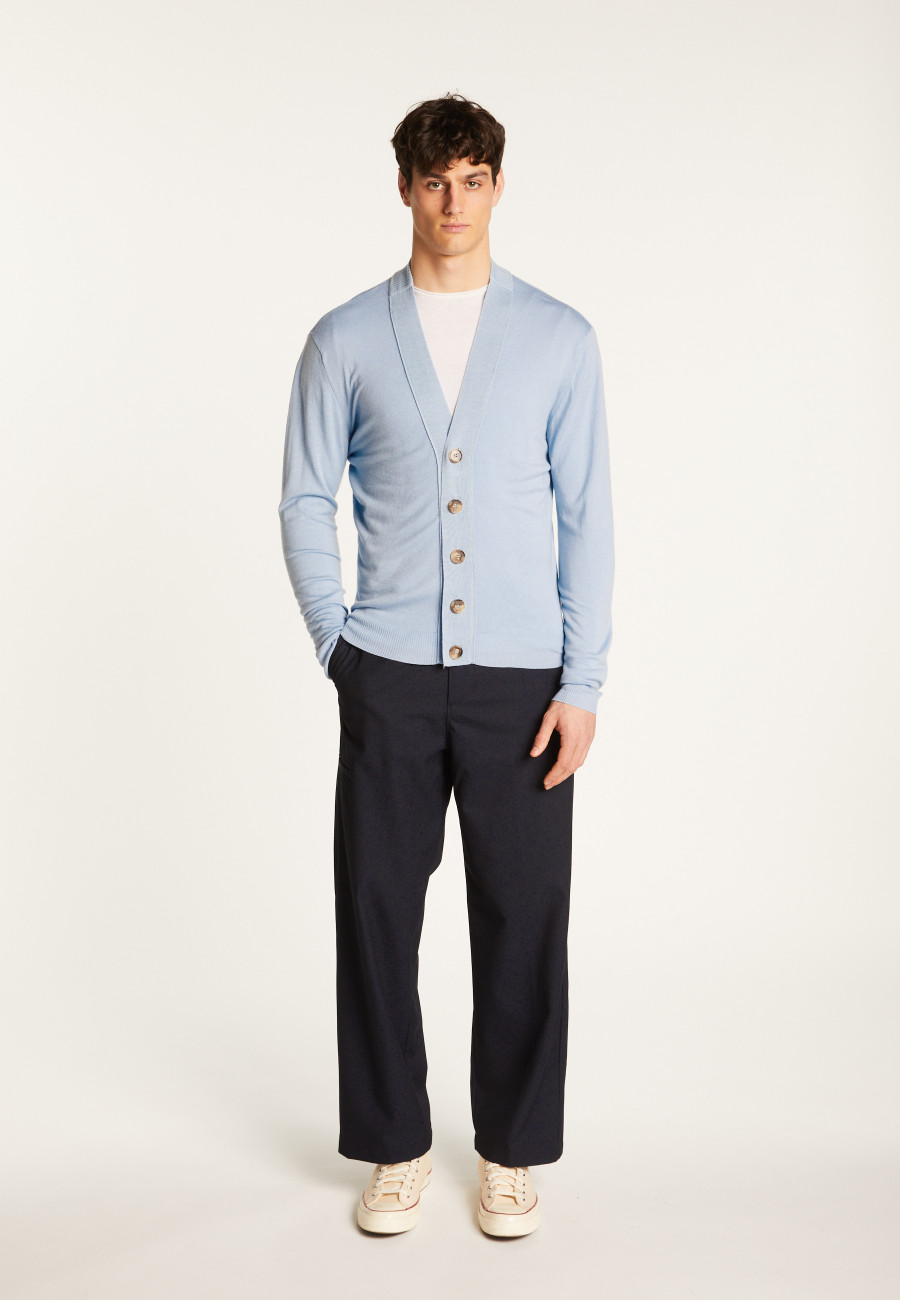 Cardigan de lã Merino - Eugène