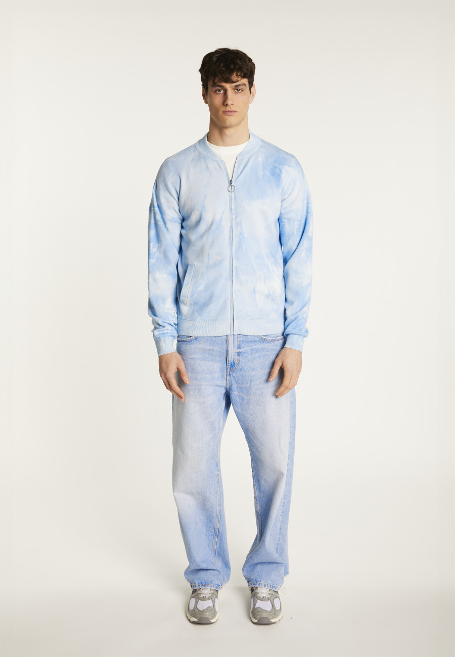 Wool blend zip up jacket - Madison