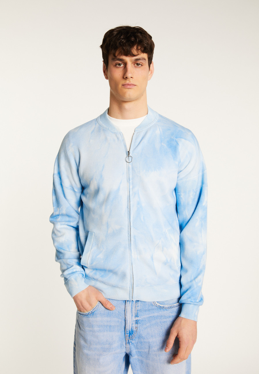 Wool blend zip up jacket - Madison