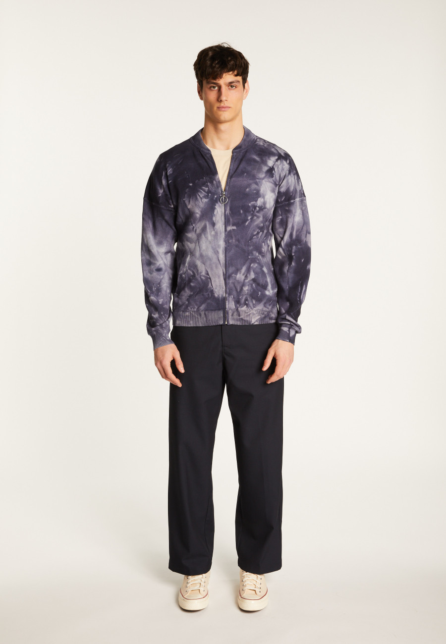 Jaqueta Wool Blend com zíper - Madison