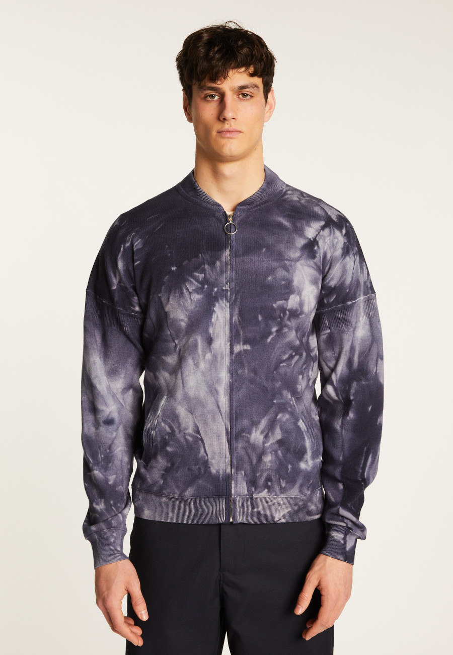 Wool blend zip up jacket - Madison