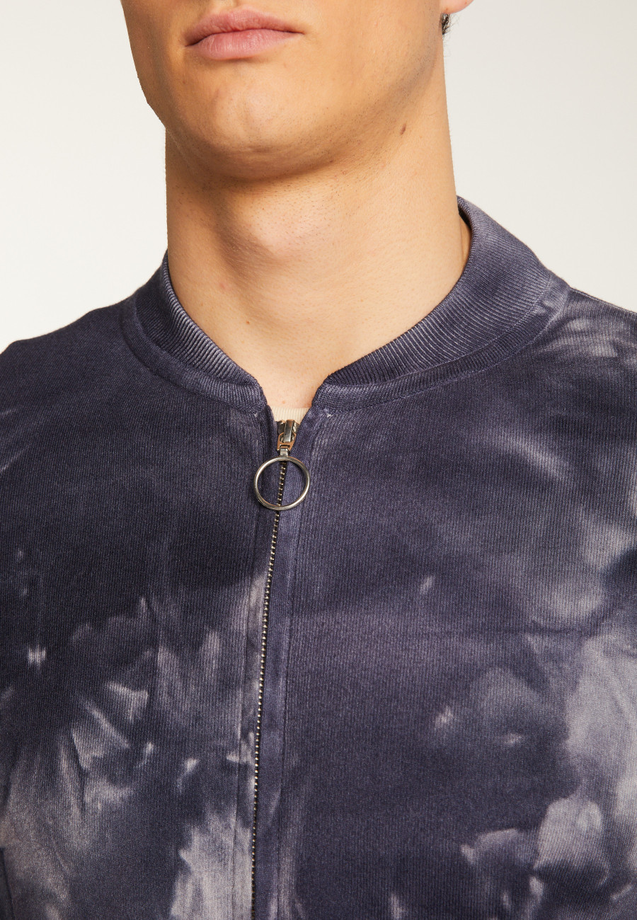 Wool blend zip up jacket - Madison