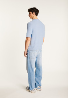 Chemise en coton - Marin