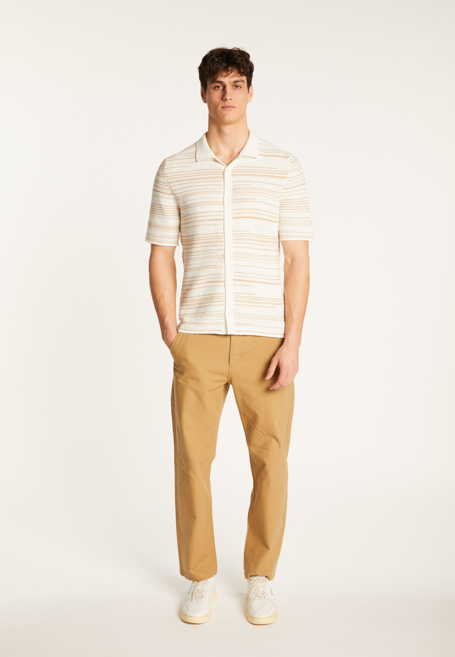 Camisa de algodão - Marino