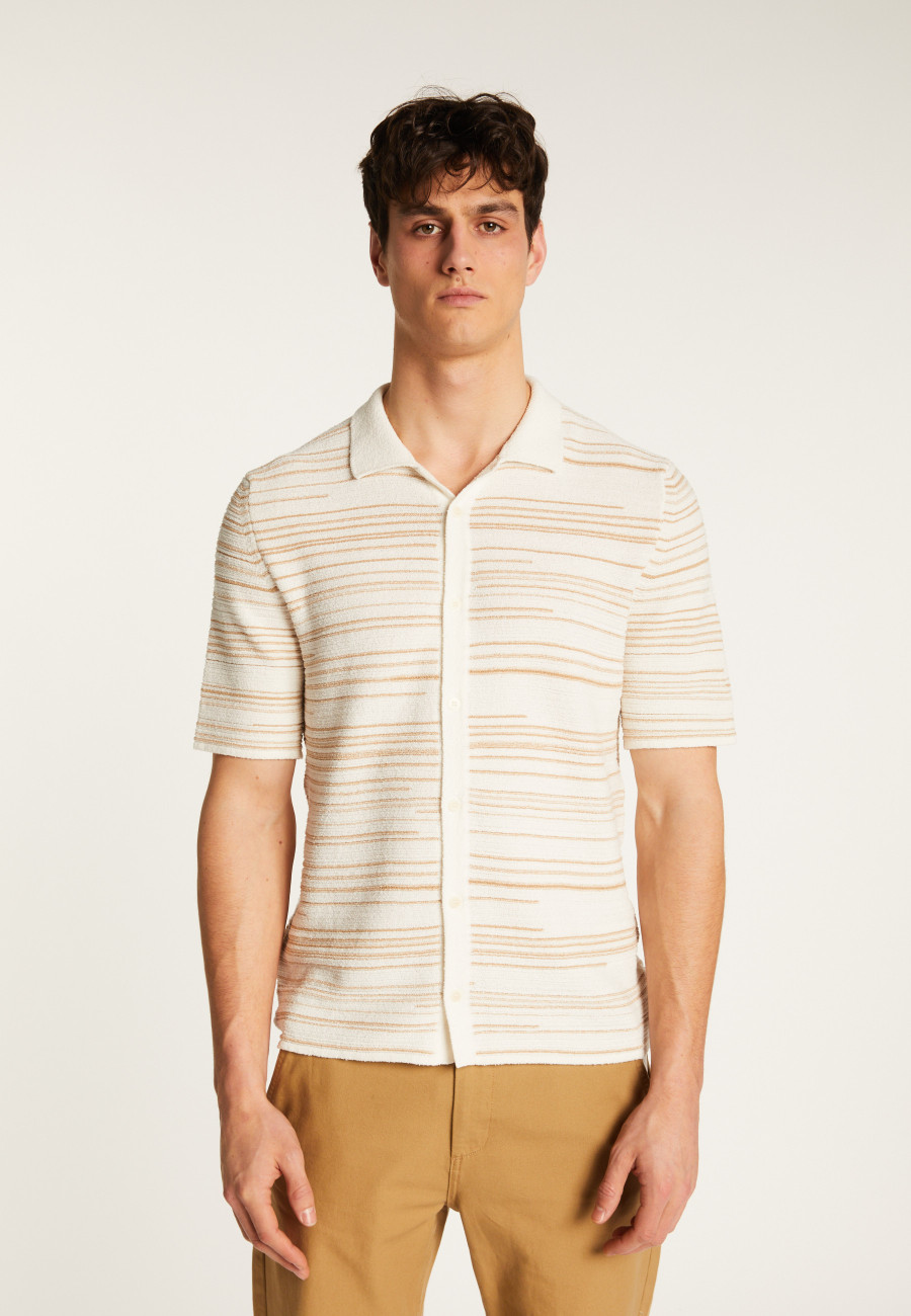 Camisa de algodão - Marino