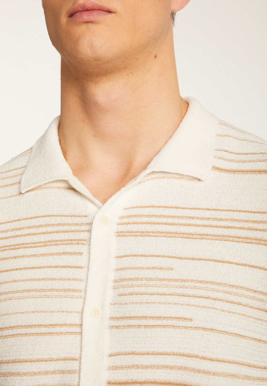 Camisa de algodão - Marino