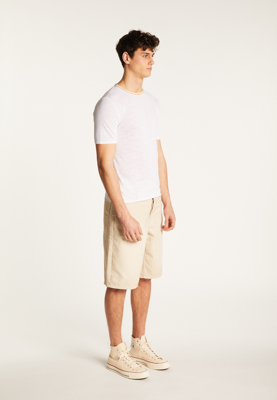 T-shirtin wool blend - Mauro