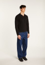 Long sleeve cotton polo shirt - Maxime