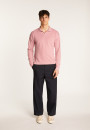 Long sleeve cotton polo shirt - Maxime