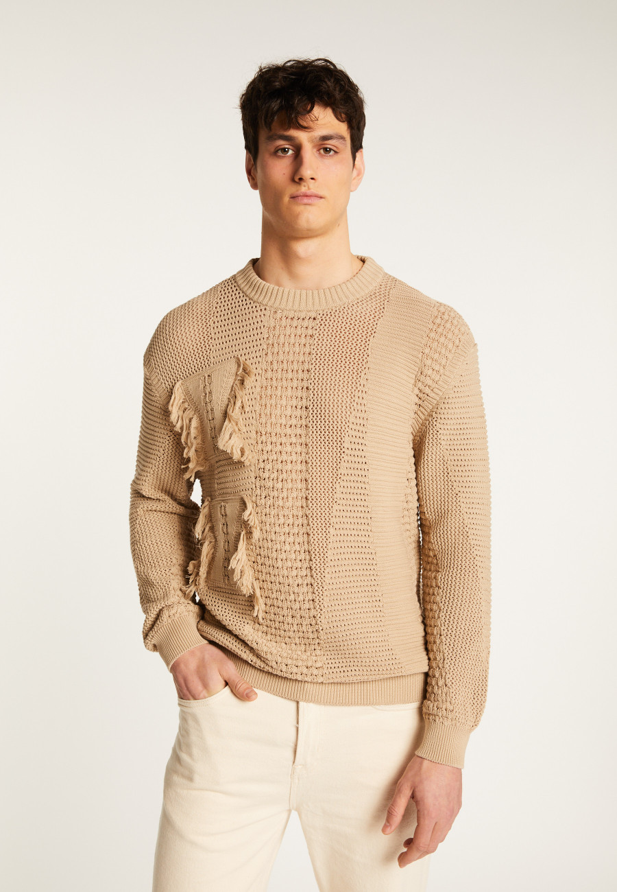 Openwork cotton sweater - Marlow