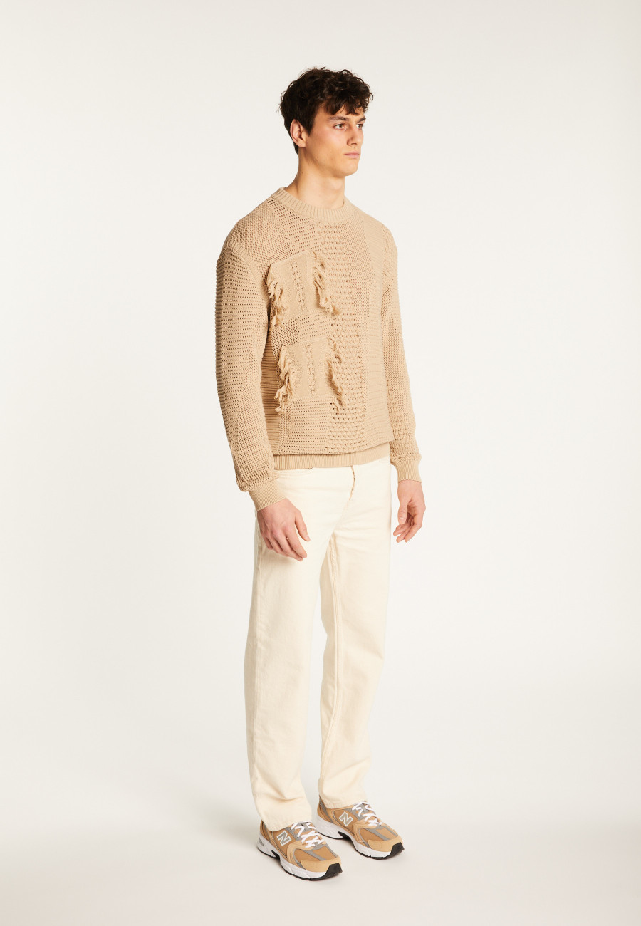 Openwork cotton sweater - Marlow