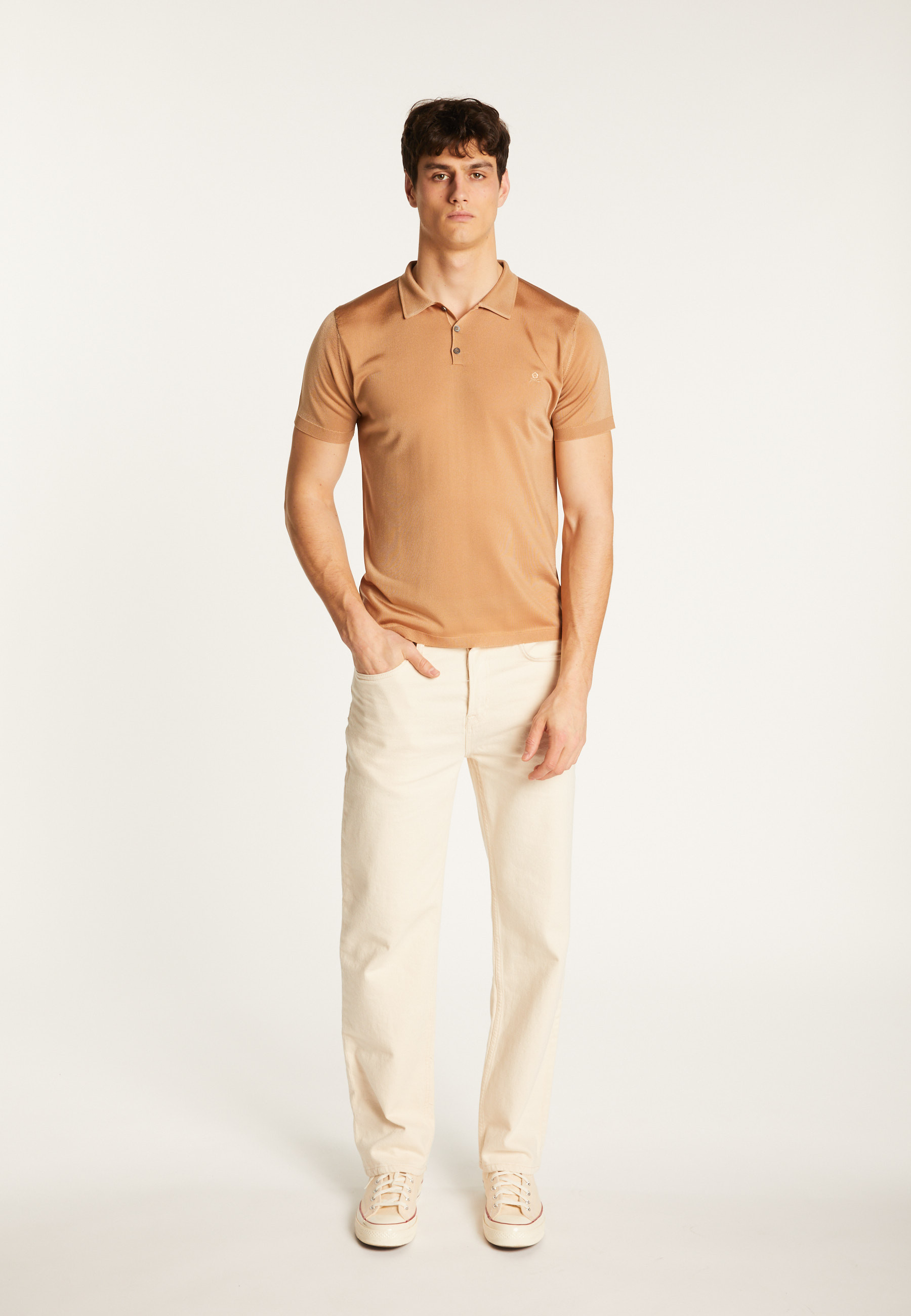 Polo in light thread - Babar