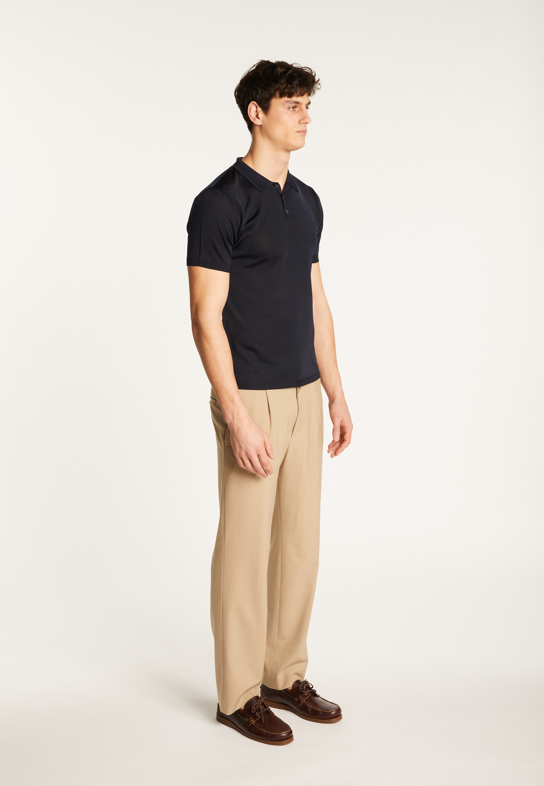 Polo in light thread - Babar