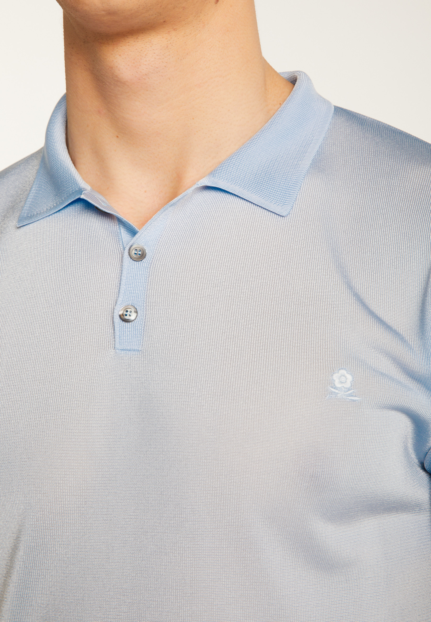 Polo in light thread - Babar